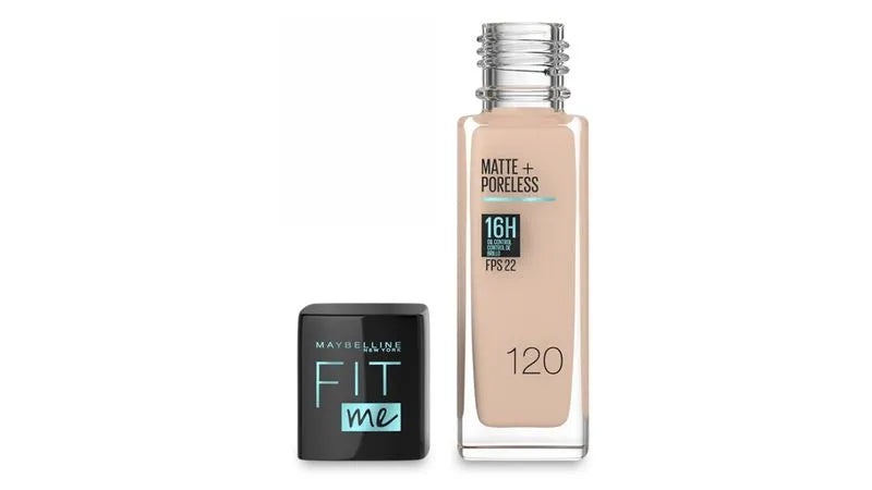 Base de Maquillaje Liquido Mat Poreless Fit Me Maybelline