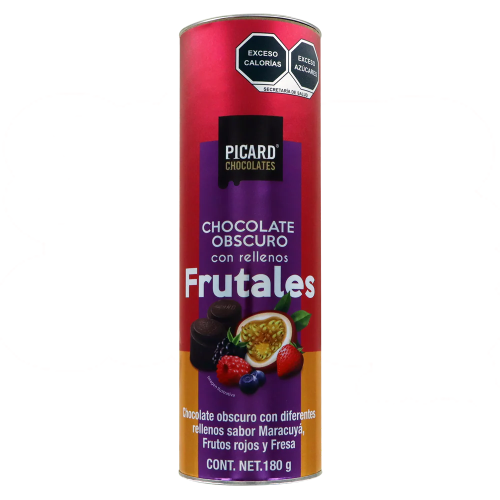 Chocolate Obscuro Con Relleno Frutales Picard Chocolates