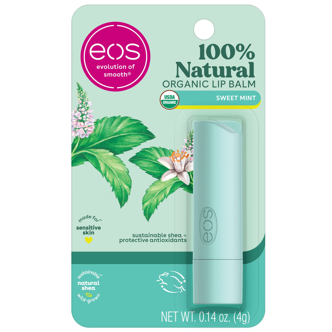 Bálsamo labial en barra menta EOS