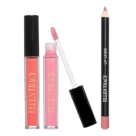 Lip Kit Ellen Tracy Pink 3 Unidades