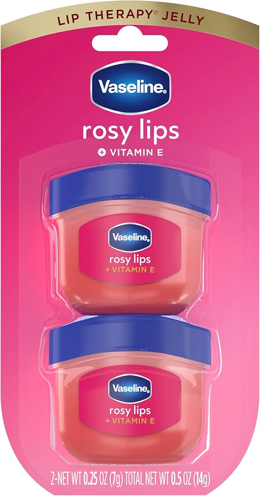 Lip Therapy Jelly Rosy Lips + Vitamin E 2Pack Vaseline