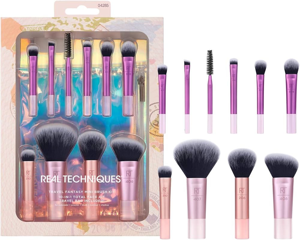 Travel Fantasy Mini Brush Kit Real Techniques