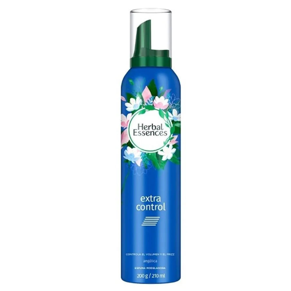 Extra Control Espuma Modeladora Herbal Essences