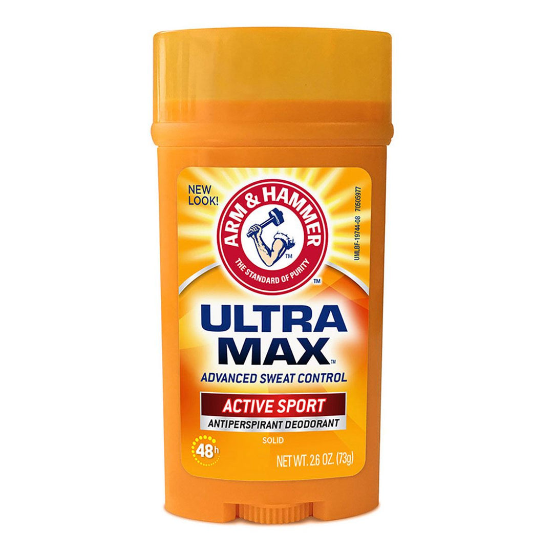 Ultra Max Desodorante Antitranspirante Invisible En Barra Arm & Hammer