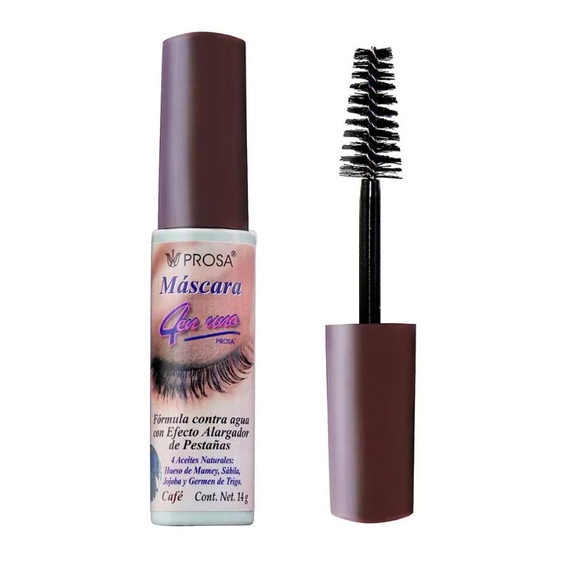 Mascara 4 en 1 Clasico Cafe Prosa