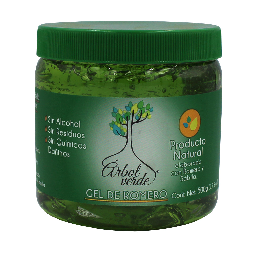 Gel Fijador Para Cabello De Romero Arbol Verde