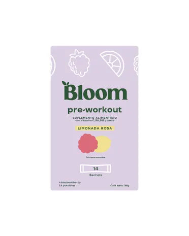 Pre Workout Limonada Rosa Bloom