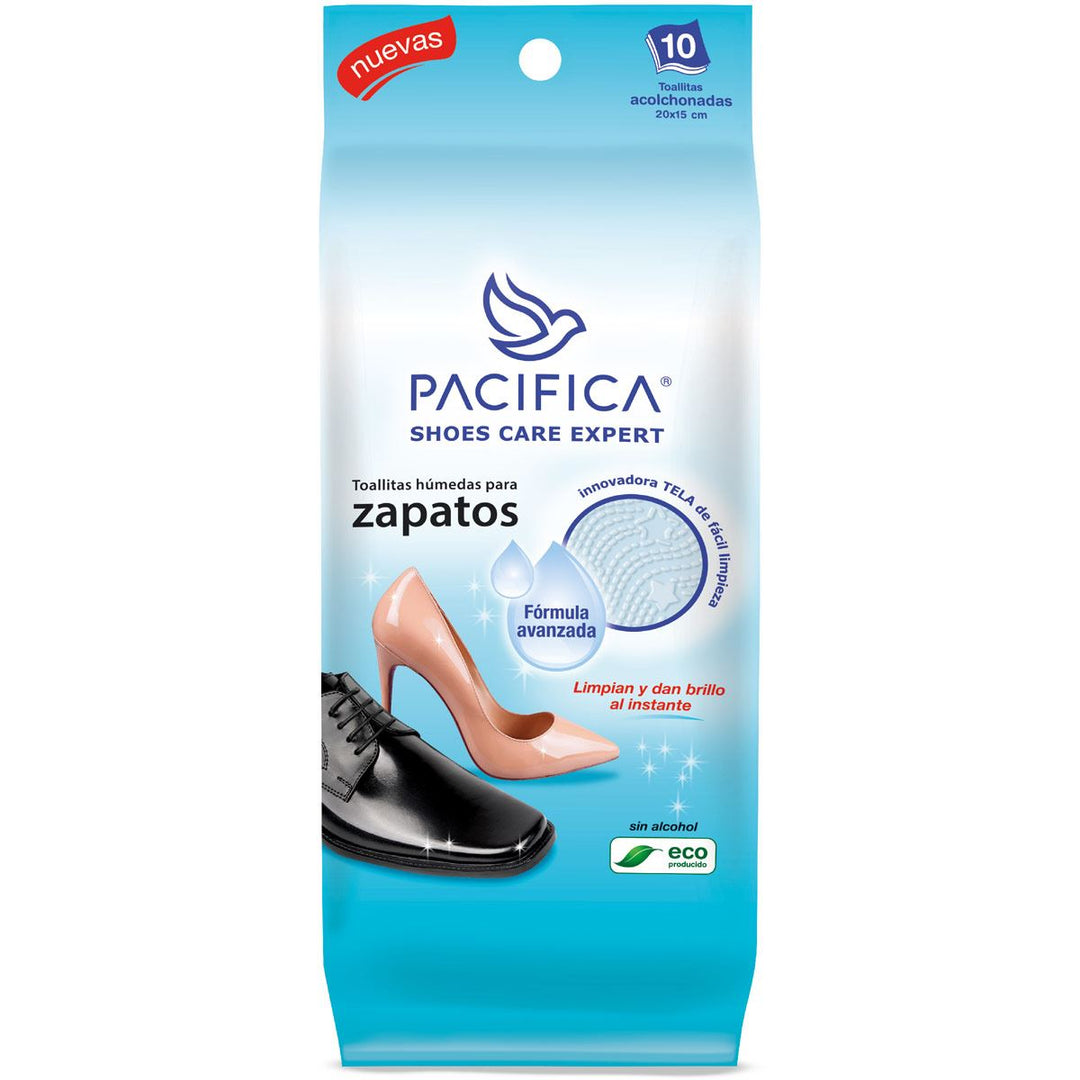 Toallitas Humedas Para Zapatos Pacifica