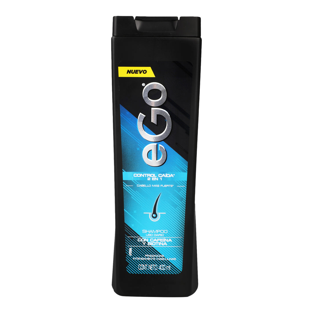 Shampoo Con Cafeina y Biotina Control Caida eGo