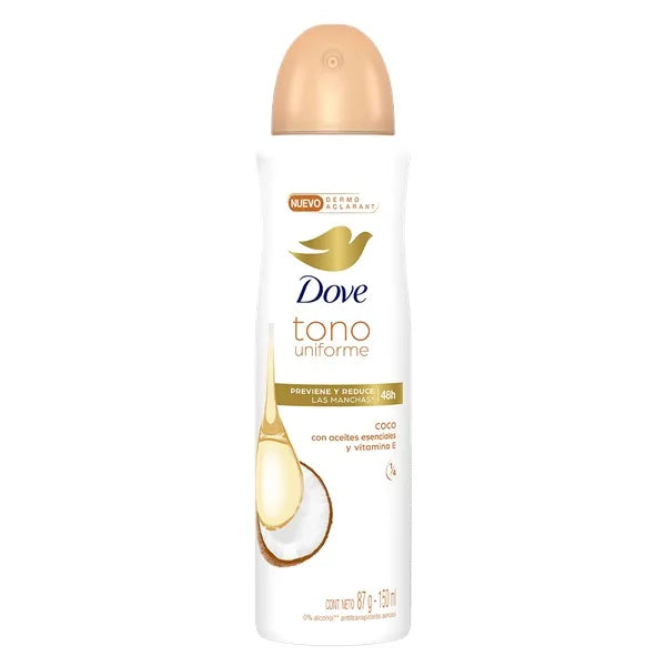 Tono Uniforme Vitamina E Aerosol Antitranspirante Dove