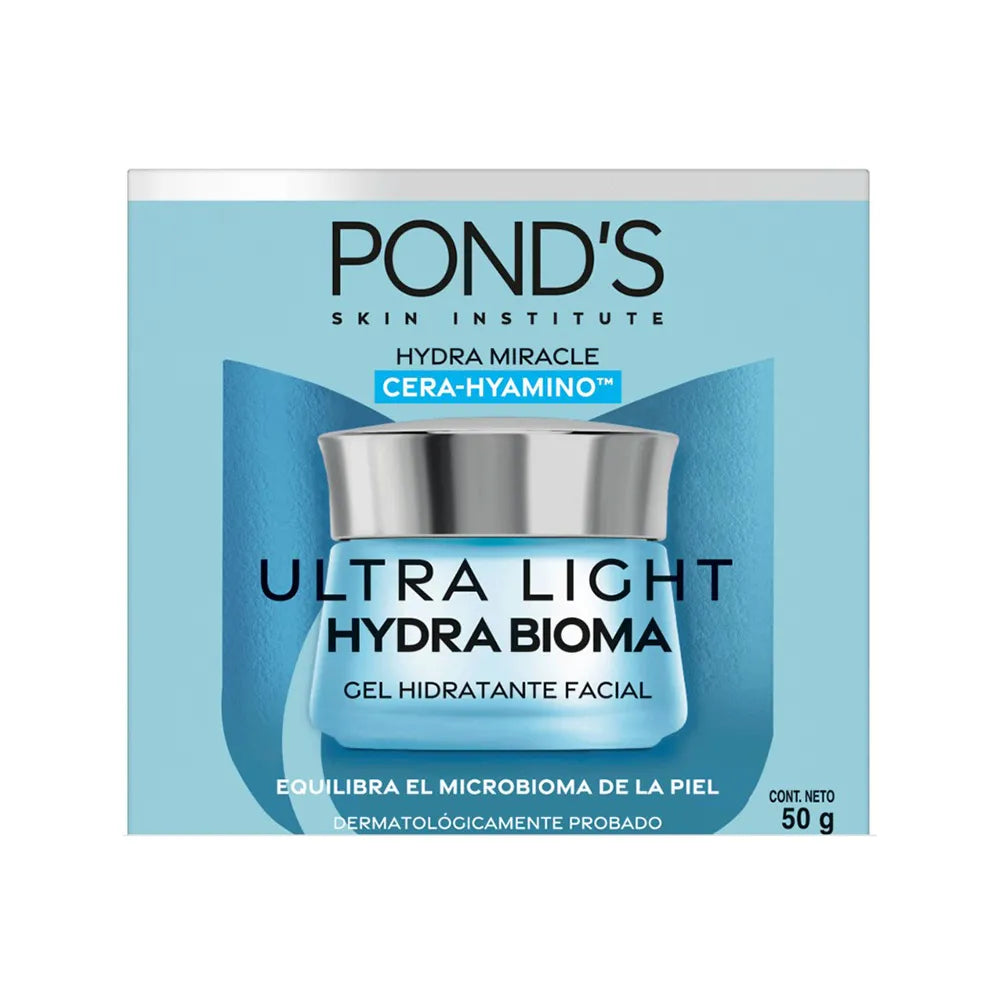 Gel Hidratante Facial Cera Hyamino Ultra Light Ponds