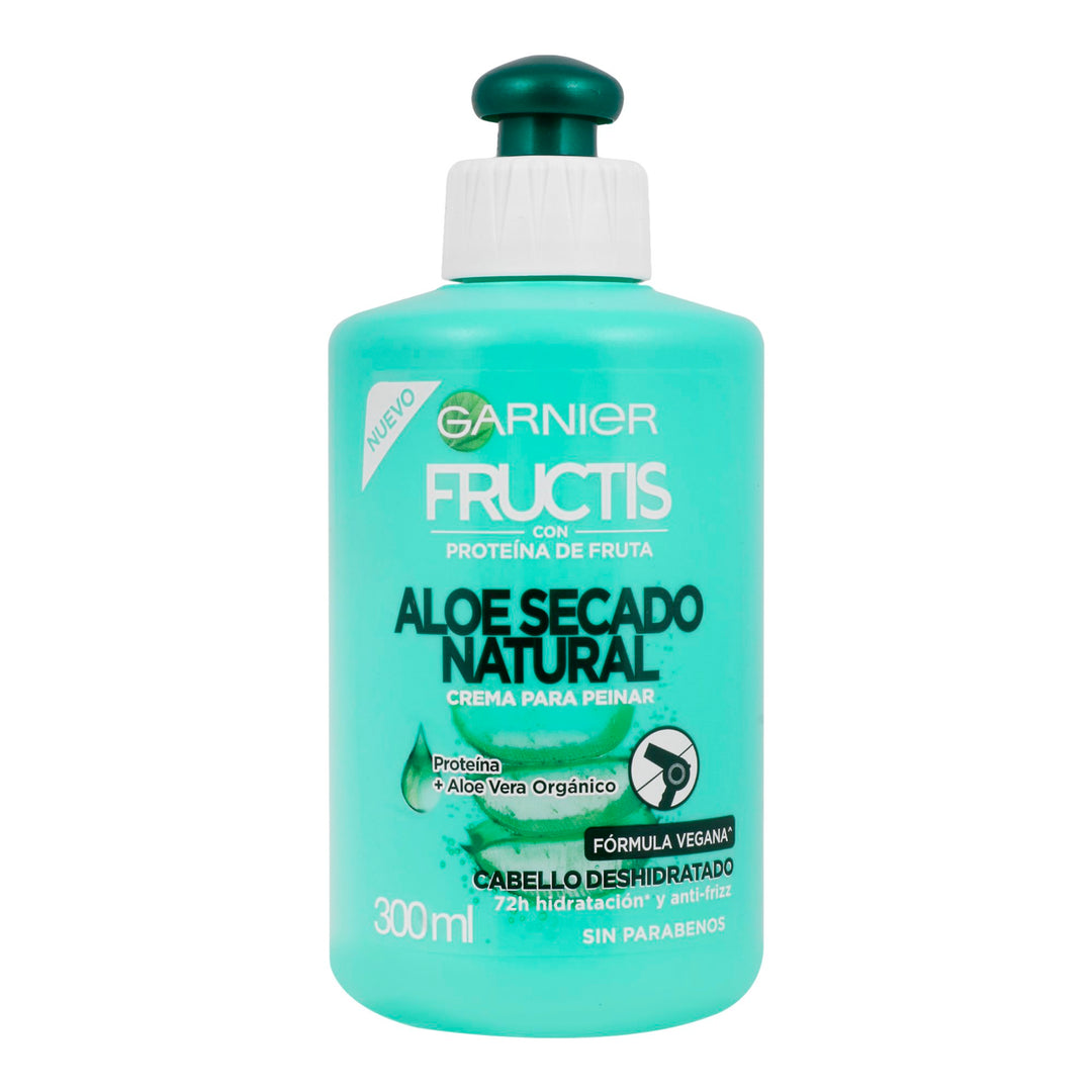 Aloe Secado Natural Crema Para Peinar Garnier Fructis