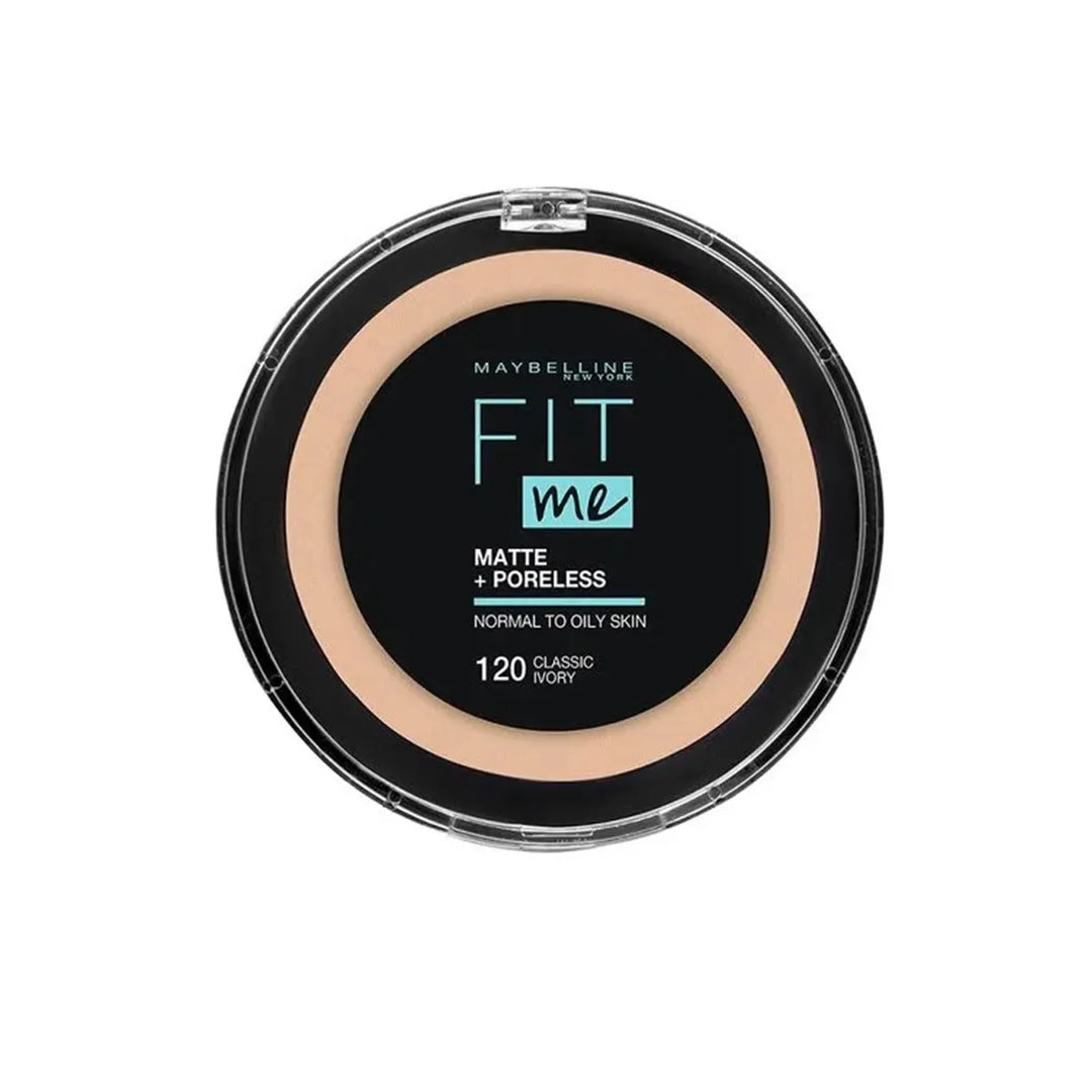 Polvo Compacto Matificante Fit Me 120 Warm Nude Maybelline