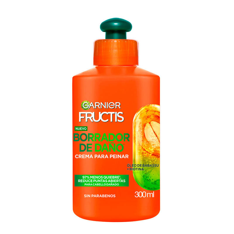 Borrador De Daño Crema Para Peinar Garnier Fructis