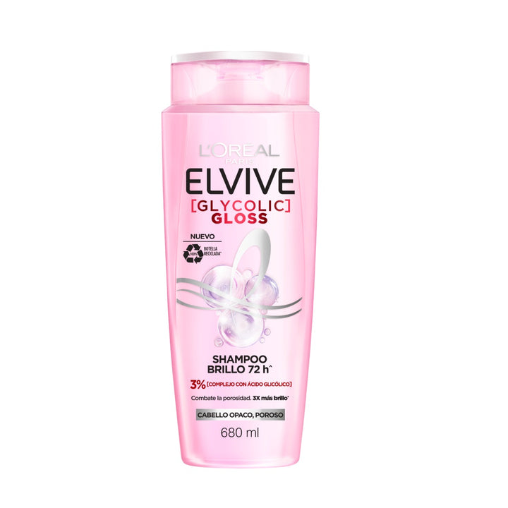 Glycolic Gloss Shampoo Elvive Loreal Paris
