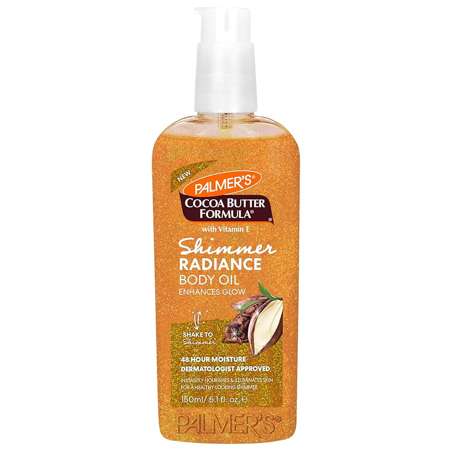 Cocoa Butter Shimmer Radiance Body Oil Palmers