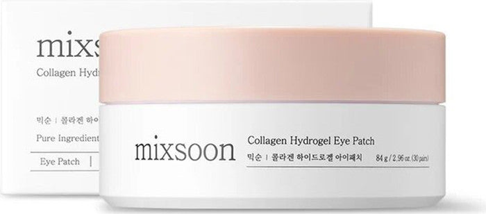 Parches para ojos Collagen Hydrogel Mixsoon 30p
