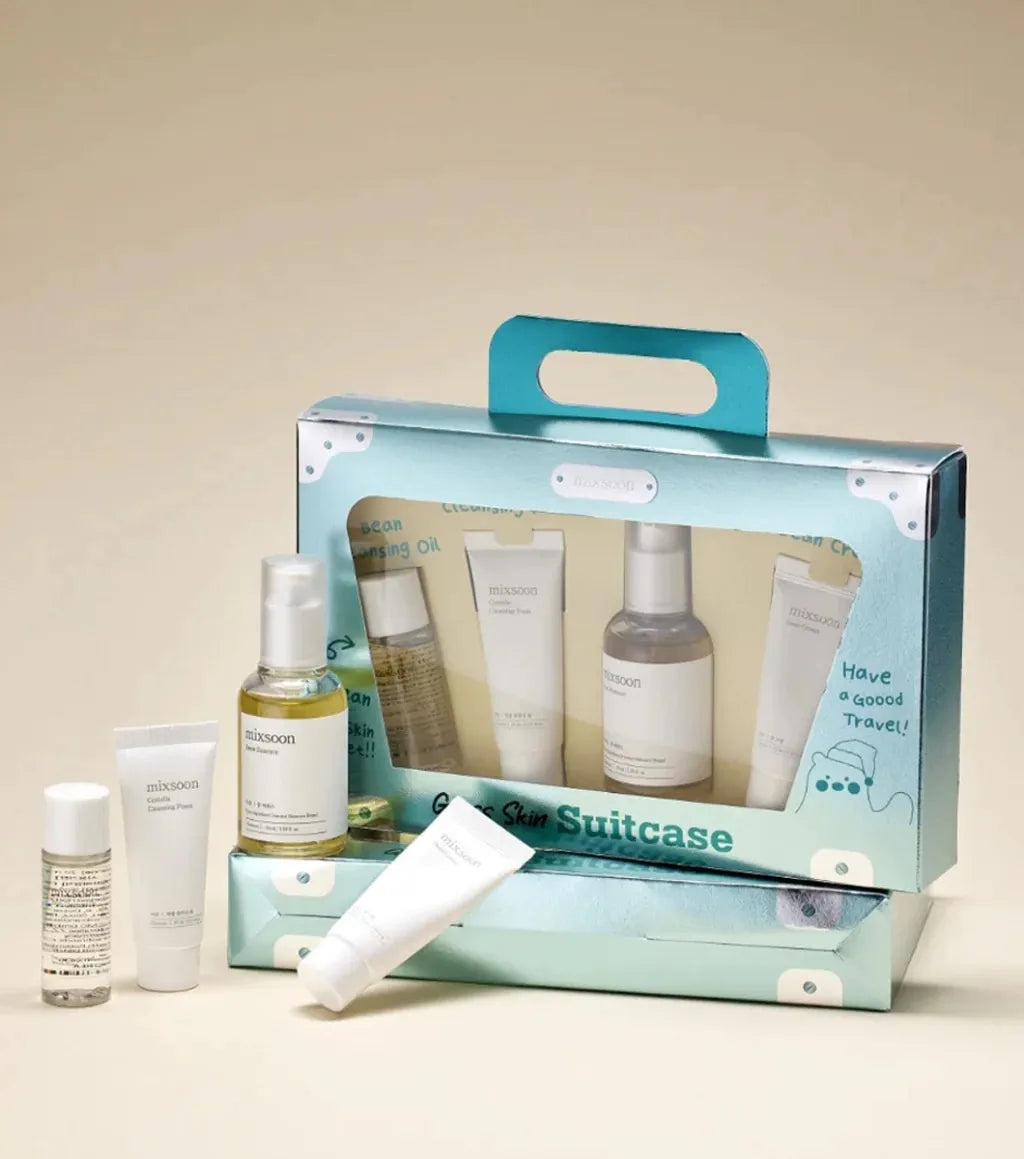Glass Skin Suitcase Set Mixsoon