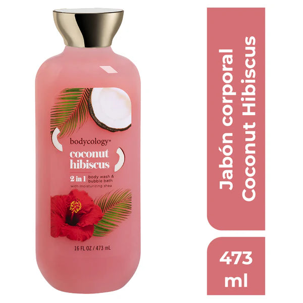 Body Wash Coconut Hibiscus 2 en 1 Bodycology