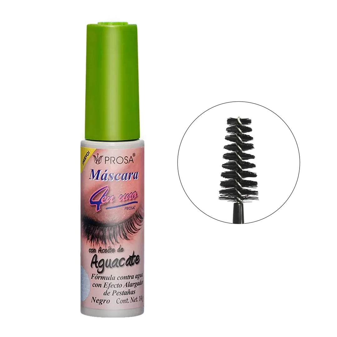 Mascara 4 en 1 Clasico Aceite de Aguacate Prosa