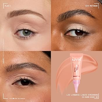 Lingerie Lid Matte Sombra En Crema Para Ojos NYX