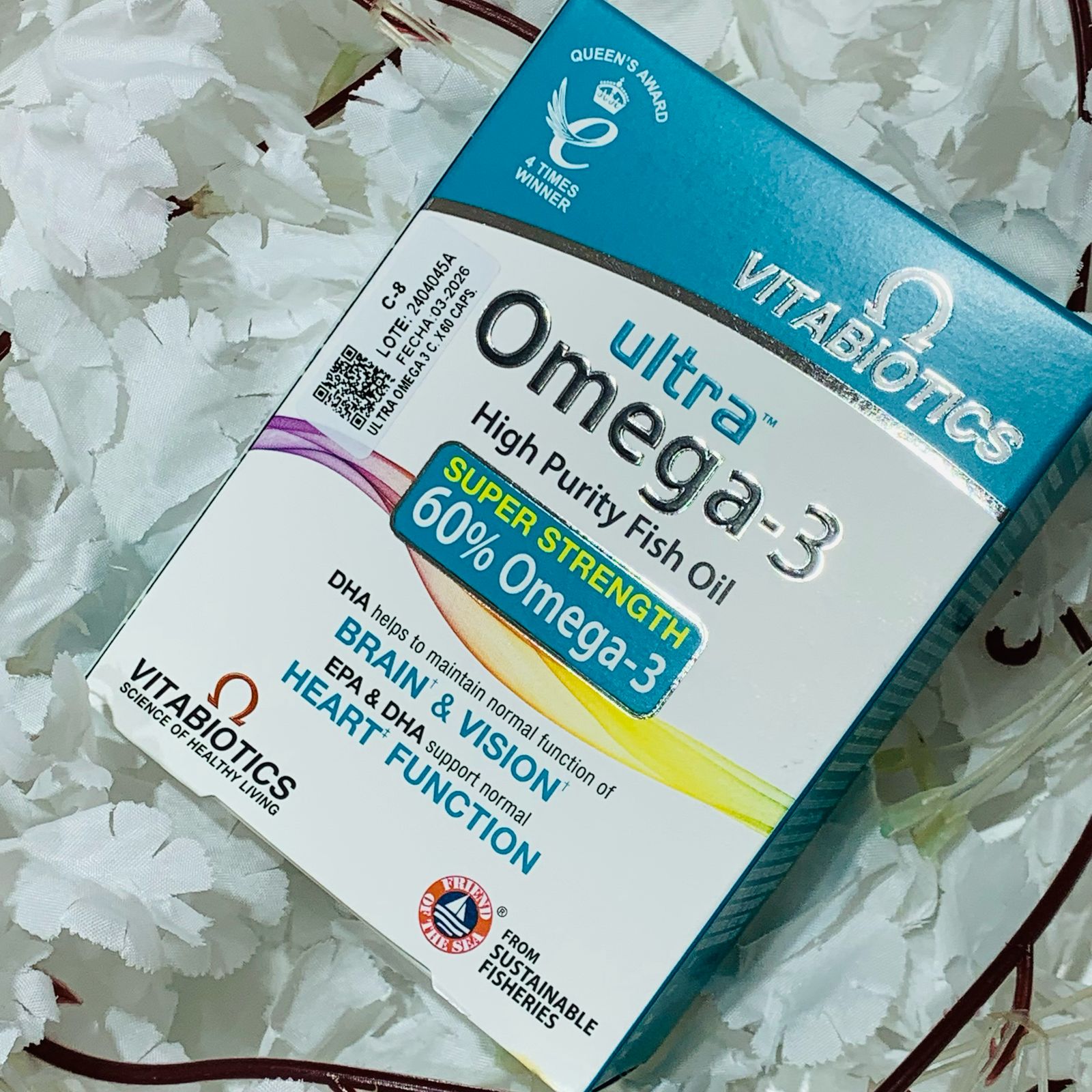 Ultra Omega 3 Vitabiotics – Glow Skincare
