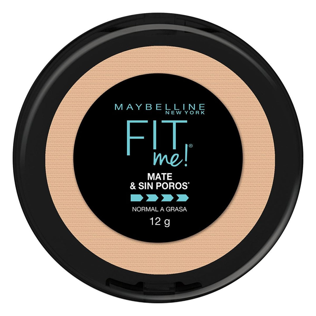 Polvo Compacto Matificante Fit Me 110 Warm Nude Maybelline