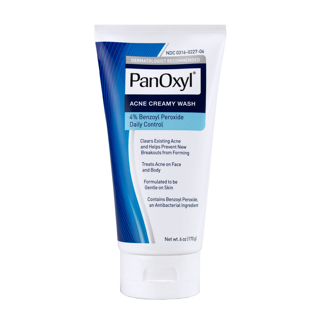 Acne Creamy Wash 4% Benzoyl Peroxide PanOxyl