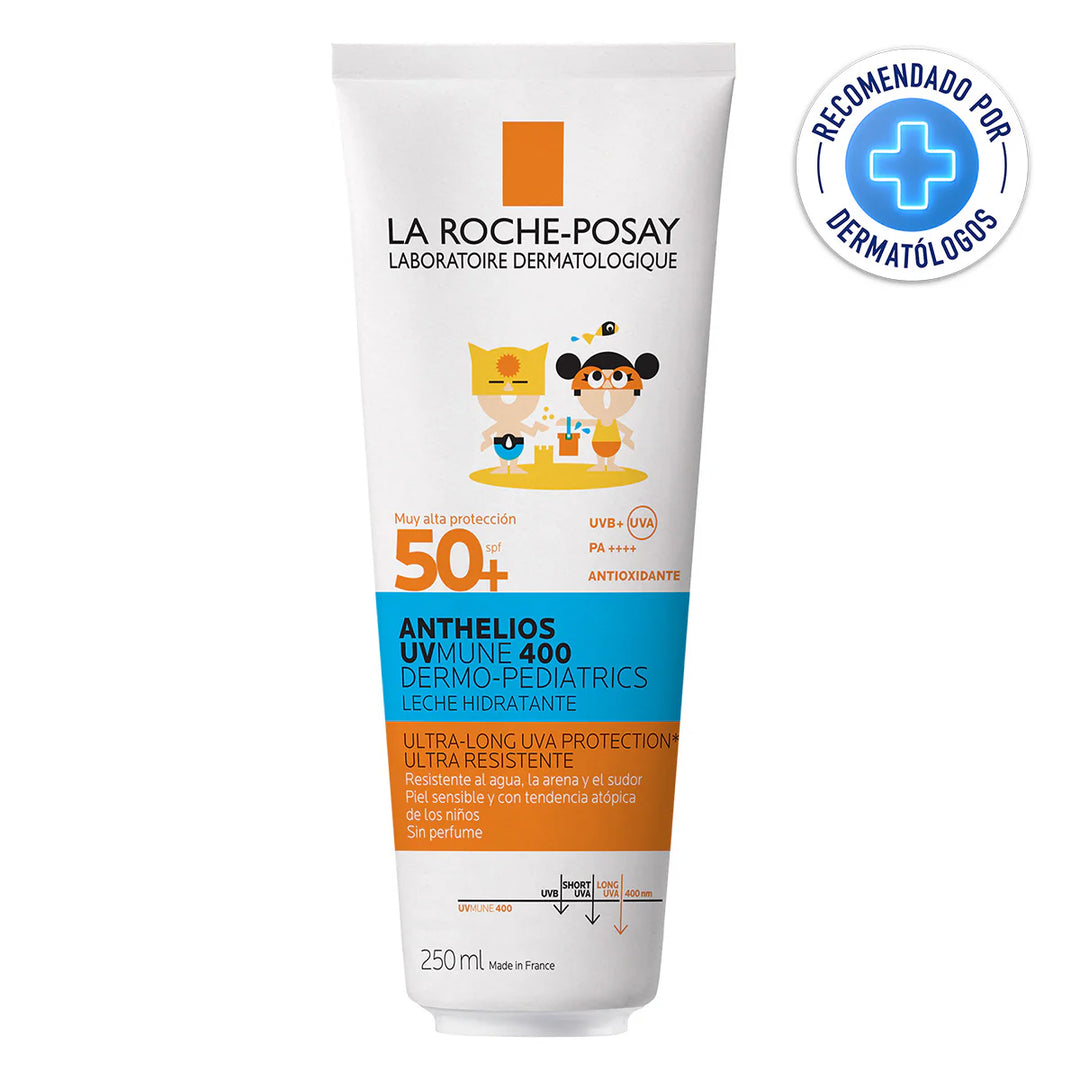 Anthelios UVMune 400 Dermo Pediatrics Leche Hidratante FPS50 La Roche Posay