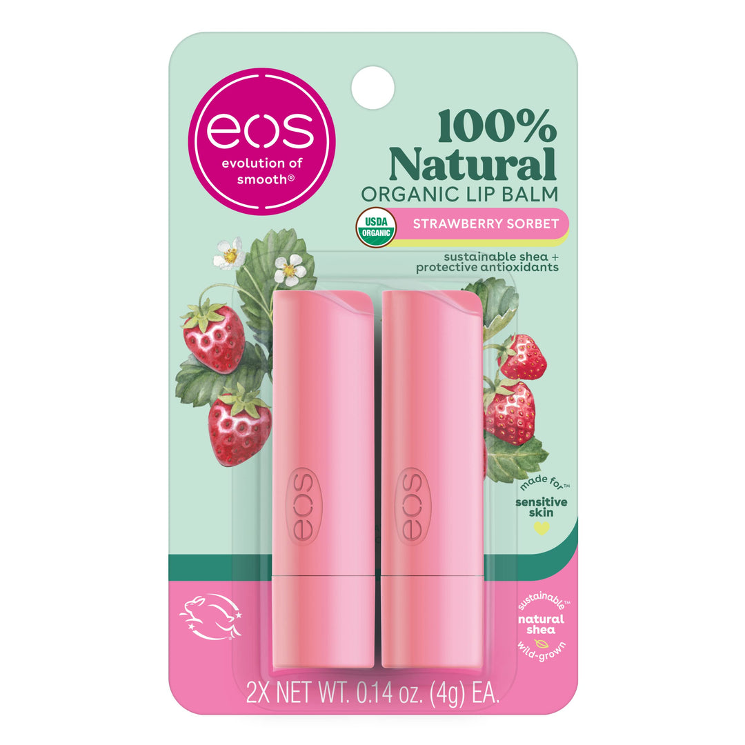 Balsamo Labial Fresa Barra EOS