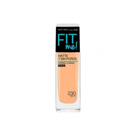 Base de Maquillaje Liquida Mat Poreless Fit Me No.230 Maybelline