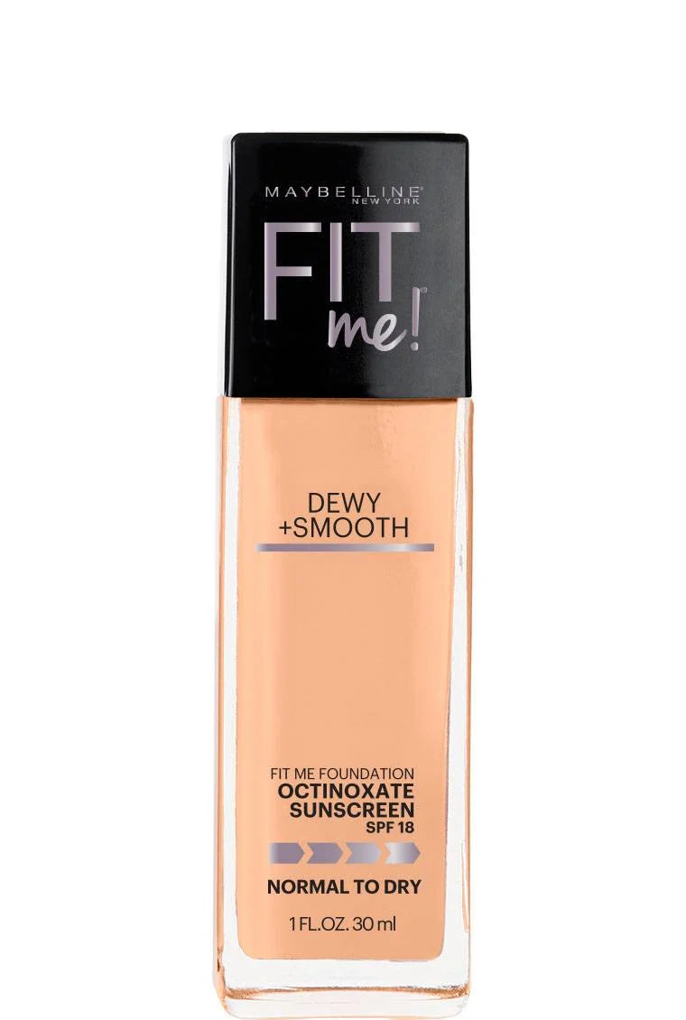 Base de Maquillaje Liquido Dewy Smooth Fit Me Maybelline
