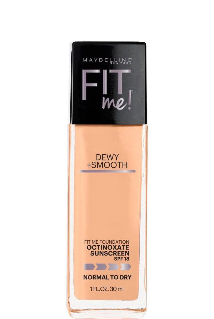 Base de Maquillaje Liquido Dewy Smooth Fit Me Maybelline