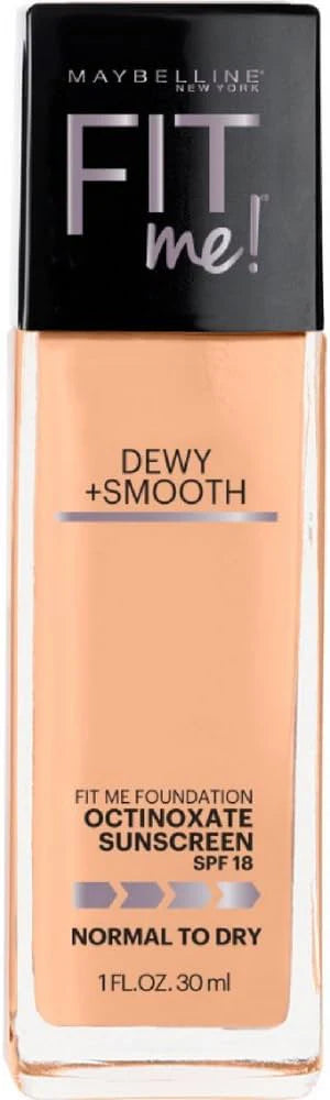 Base de Maquillaje Liquido Dewy Smooth Fit Me Maybelline