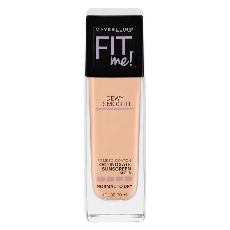 Base de Maquillaje Liquido Dewy Smooth Fit Me Maybelline