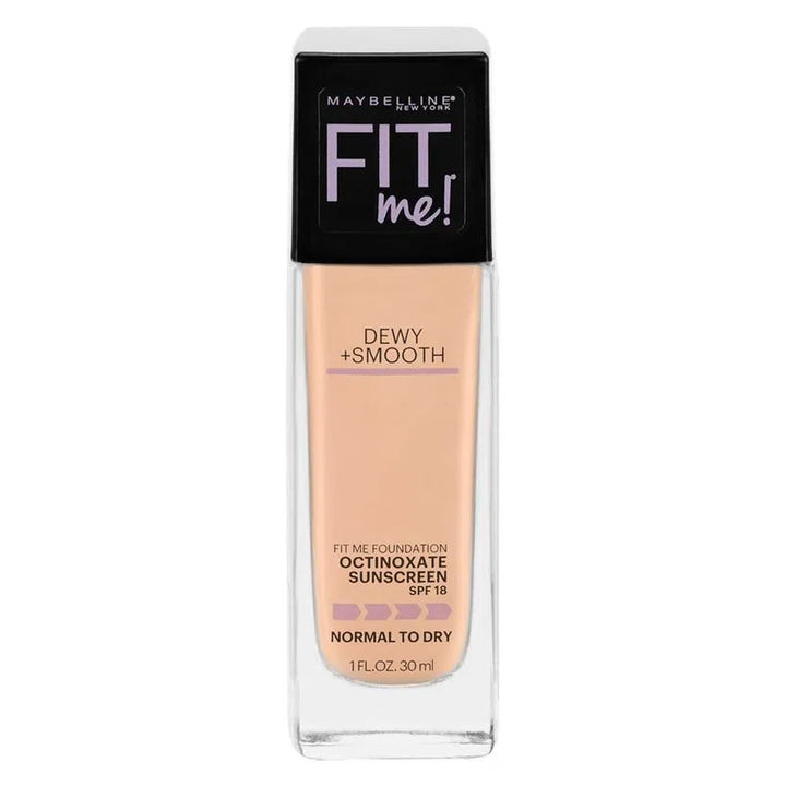 Base de Maquillaje Liquido Dewy Smooth Fit Me Maybelline