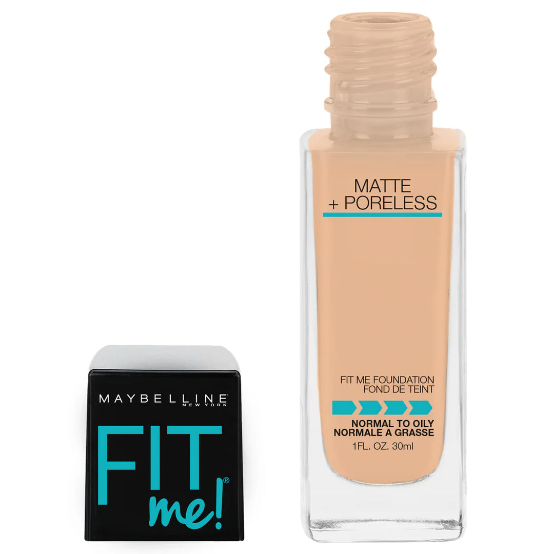 Base de Maquillaje Liquido Mat Poreless Fit Me Maybelline
