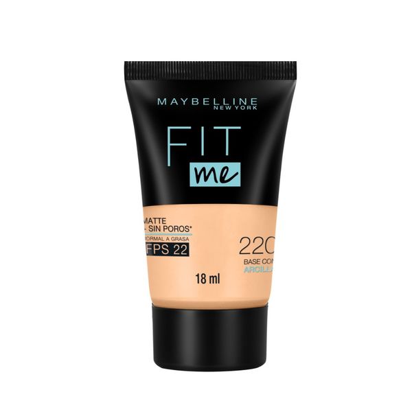 Base de Maquillaje Liquido Mini Mat Poreless Fit Me No.220 Maybelline