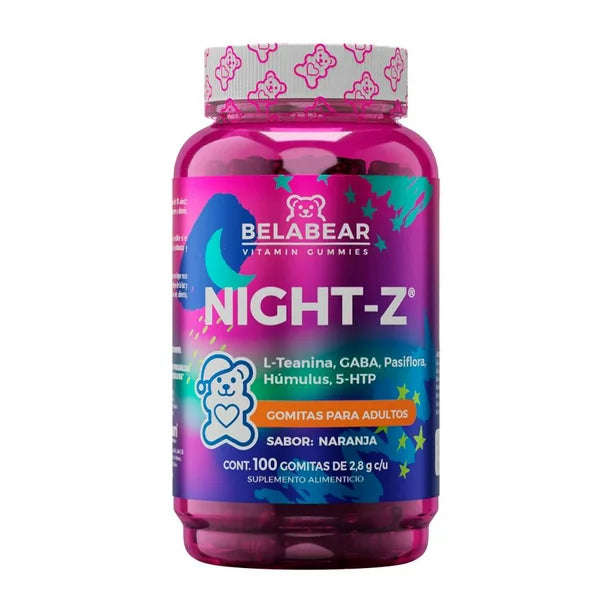 Belabear Night Z Naranja Gomitas para Adultos