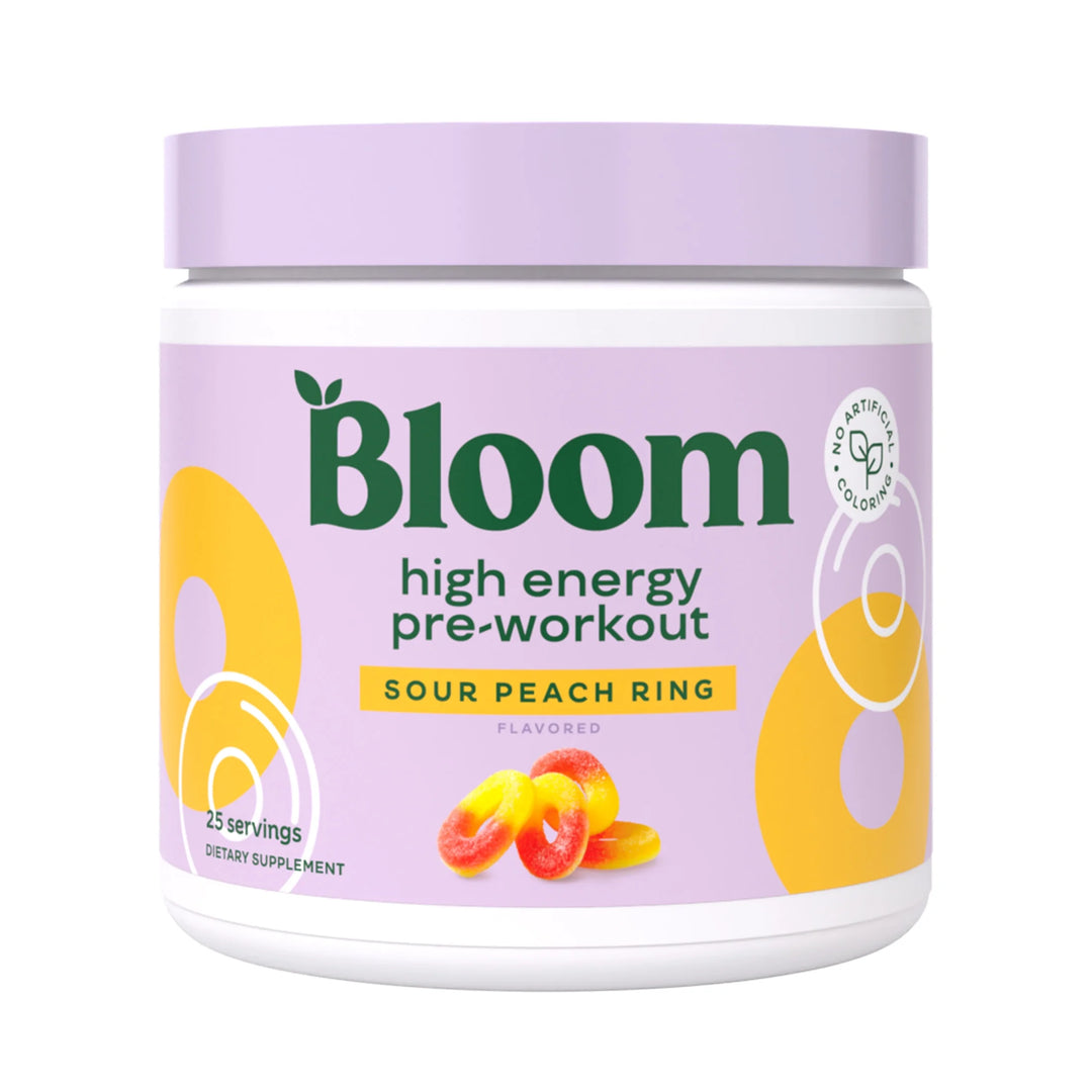 Pre Workout Anillo De Melocotón Agrio Bloom