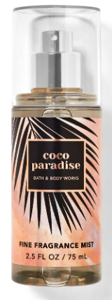 Mist Corporal Coco Paradise Bath & Body Works