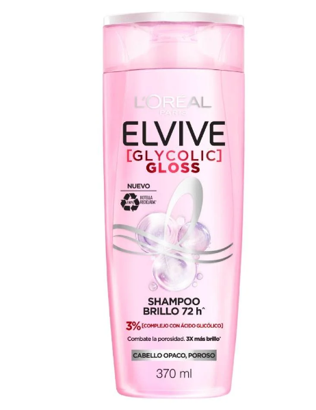 Glycolic Gloss Shampoo Elvive Loreal Paris