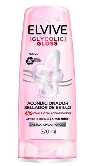 Glycolic Gloss Acondicionador Elvive Loreal Paris