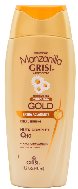 Shampoo Manzanilla Extra Aclarante  Gold
