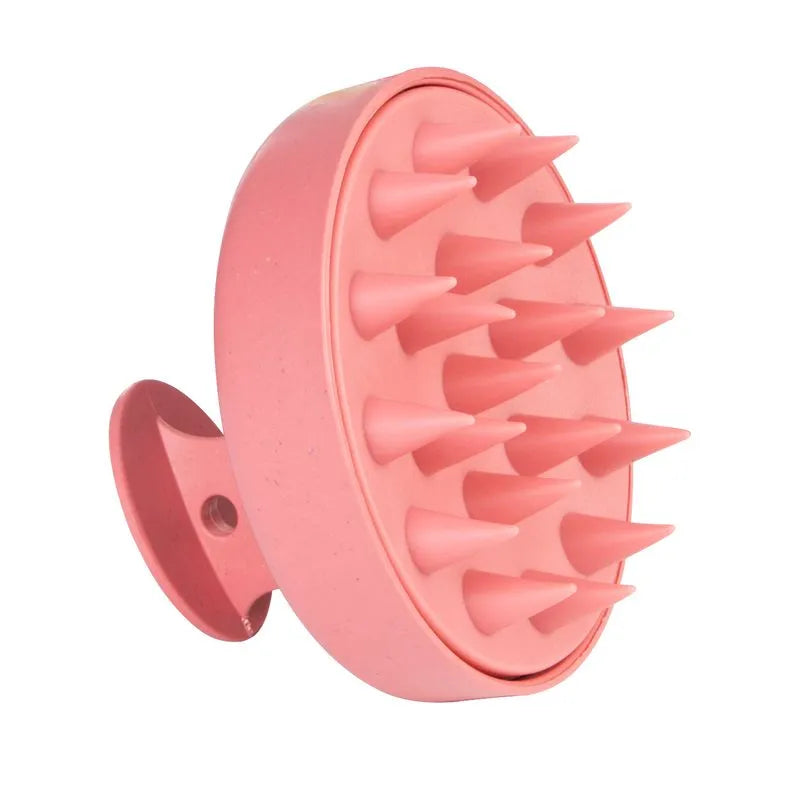 Cepillo para Shampoo Exfoliante Salmon Celavi