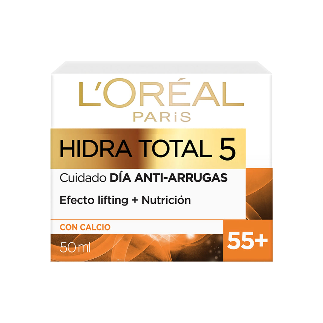 Hidra Total 5 Crema Con Calcio 55+ Loreal Paris