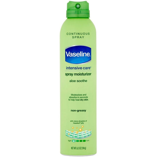 Crema Corporal en Spray Aloe Soothe Intensive Care Vaseline