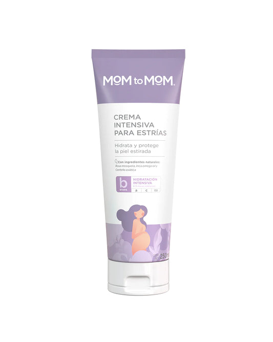 Crema Intensiva para Estrías Etapa  B 6 a 9 Meses Mom to Mom
