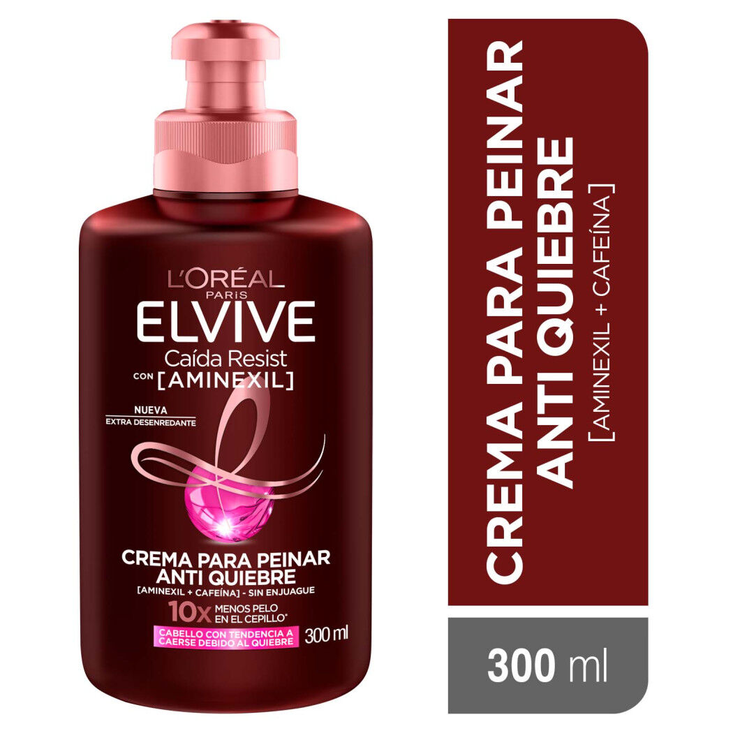 Crema para Peinar Anti Quiebre Caida Resist Loreal Elvive