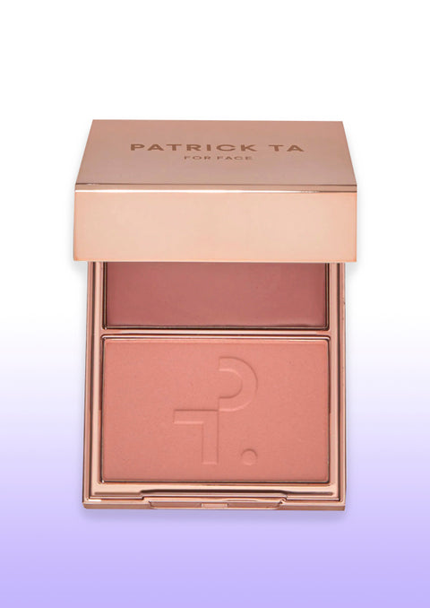 Creme & Powder Blush Not Too Much Double Take Patrick Ta *BAJO PEDIDO*